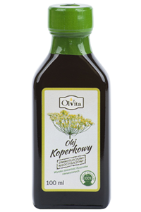 Olej z nasion kopru tłoczony na zimno nierafinowany 100ml