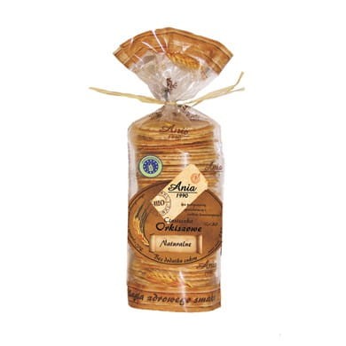 Bezcukrowe ciasteczka orkiszowe naturalne BIO 120g