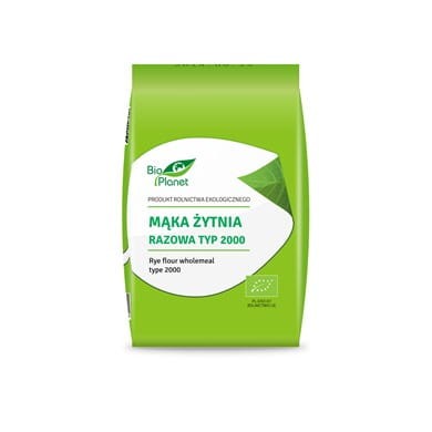 Mąka Żytnia Razowa BIO Planet 1kg