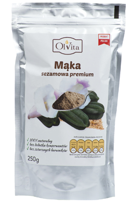 Mąka Sezamowa to Bogactwo Wapnia i Witamin A, E, B, 250g