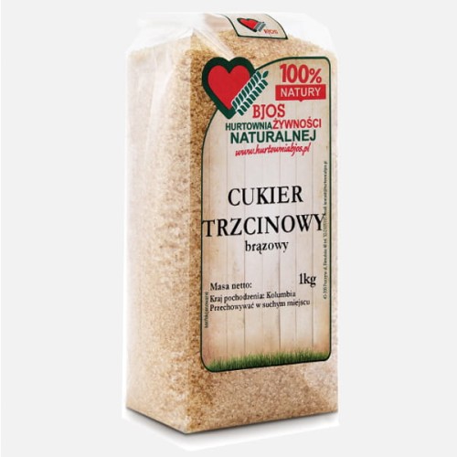 Cukier trzcinowy brązowy 1kg
