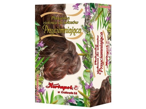 Płukanka ziołowa do włosów Herbapol przyciemniająca 18szt.