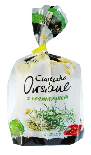 Ciasteczka owsiane bez cukru z rozmarynem 150g