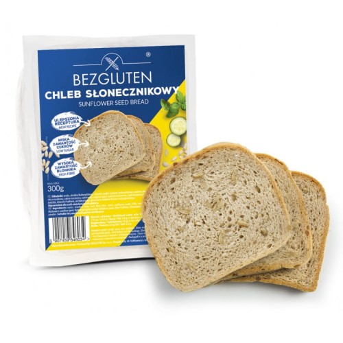 Chleb słonecznikowy bezglutenowy Bezgluten 300g