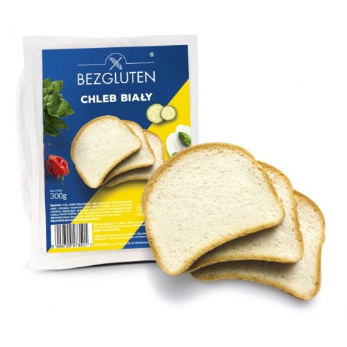 Chleb bezglutenowy biały Bezgluten 300g