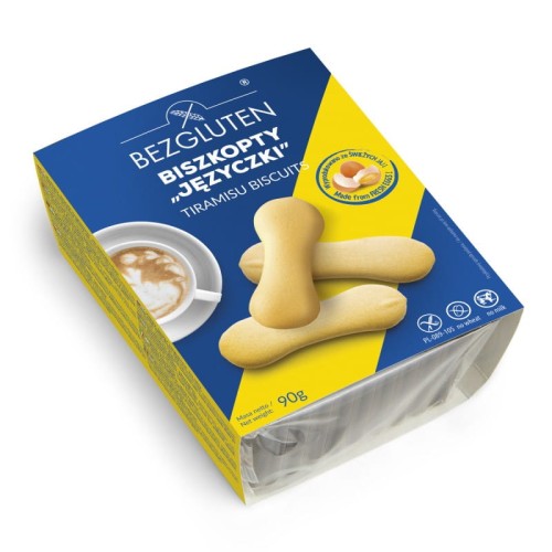 Biszkopty bezglutenowe Bezgluten 90g