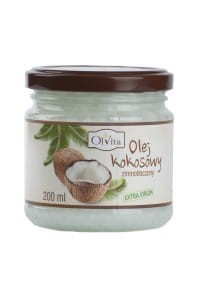 Olej Kokosowy tłoczony na zimno nierafinowany 200ml