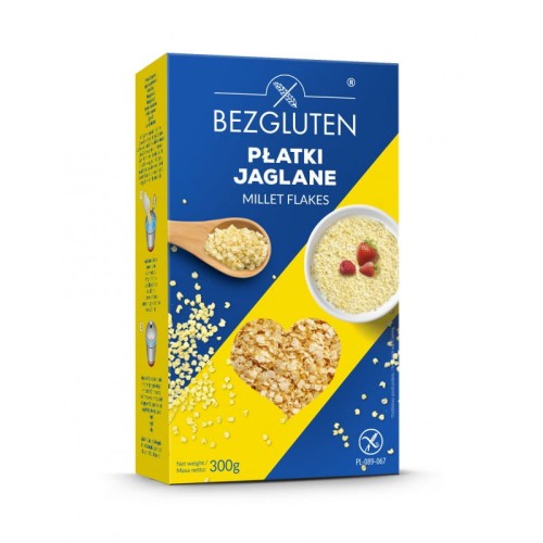 Płatki jaglane bezglutenowe Bezgluten 300g