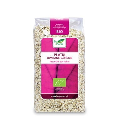 Płatki owsiane górskie 300g ekologiczne