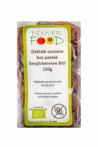 Daktyle bez glutenu Bio 150g