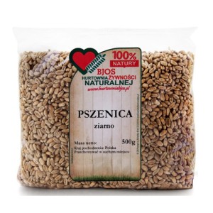 Pszenica - ziarno w woreczku 500g