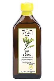 Olej z lnianki (rydzowy) tłoczony na zimno, nierafinowany z kwasem ikozenowym 250ml