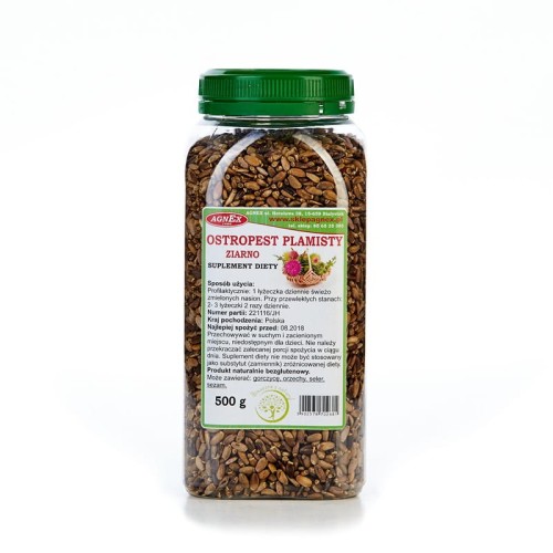 Ostropest plamisty ziarno 500g