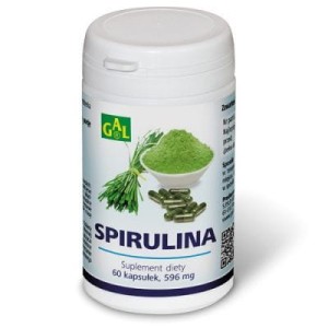 Spirulina 60 kapsułek 596 mg