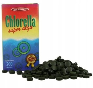 Chlorella super alga, bomba witaminowo-mineralna 200 kapsułek