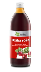 Sok z dzikiej róży bez cukru 500ml