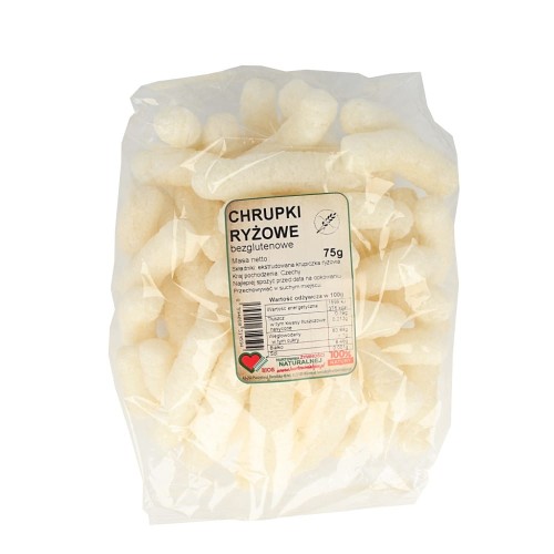 Chrupki ryżowe bez cukru dla dzieci Bjos, 75 g
