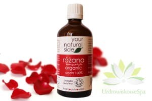 Woda różana kwiatowa Uzdrowiska Iwonicz, hydrolat z róży damasceńskiej, tonik lub dodatek do masek, 100ml