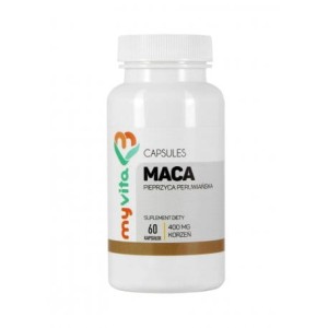 Korzeń Maca 60 kaps. (400mg) na libido, odporność, wzmocnienie