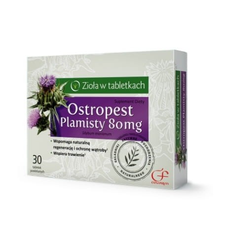 Ostropest plamisty 30 kapsułek, Calfarm