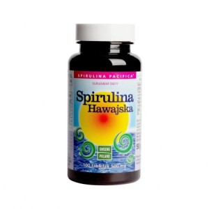Spirulina Hawajska 100 kapsułek (500 mg)