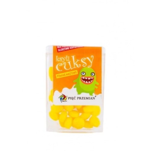 Cukierki pomarańczowe z ksylitolem, ksylicuksy, Pięć Przemian