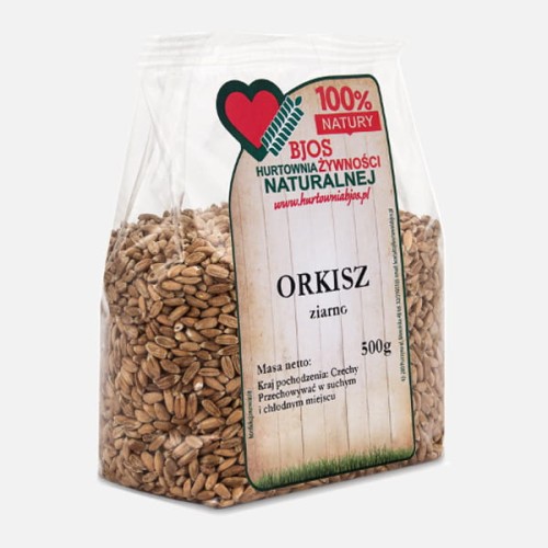 Orkisz w ziarnie, Bjos 500g.jpg