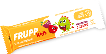 Baton owocowy Bezglutenowy Frupp marakuja-jabłko