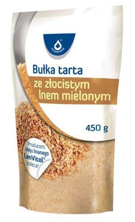 Bułka tarta ze złocistym lnem mielonym 450g