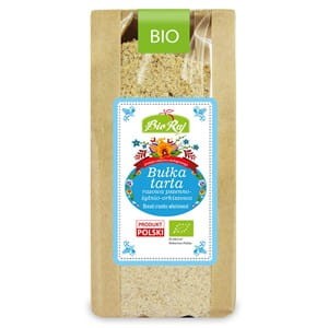 BIO Bułka tarta razowa 250g