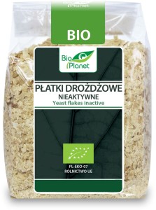 Płatki drożdżowe nieaktywne ekologiczne 100g
