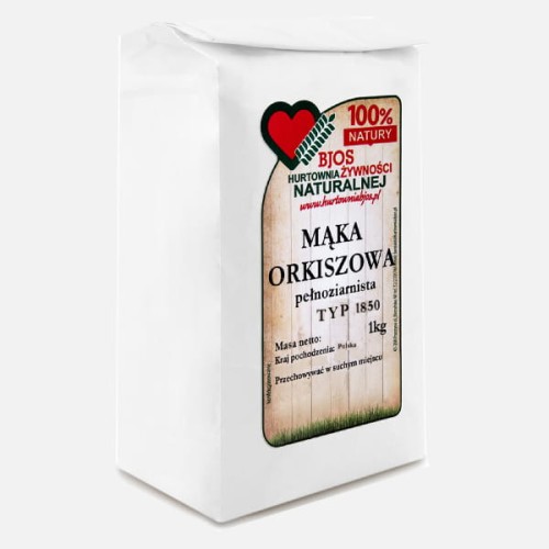Mąka orkiszowa pełnoziarnista Typ 1850 1kg