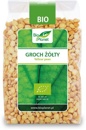 Groch zółty ekologiczny BIO 400g