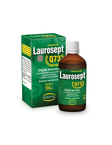 Laurosept Q73 olejek laurowo-kurkumowy 100ml