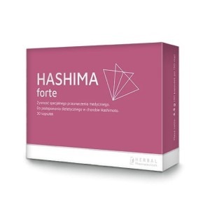 Hashima Forte na prawidłowe funkcje tarczycy 30kaps.