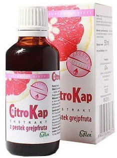 Citrokap, ekstrakt z pestek grejpfruta, 50ml, Flos