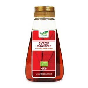 Syrop kokosowy, ekologiczny, Bio Planet, 250ml