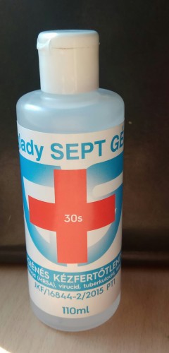 Żel dezynfekujący zbakteriobójczy, wirusobójczy, prątkobójczy, grzybobójczy Glady Sept 110ml
