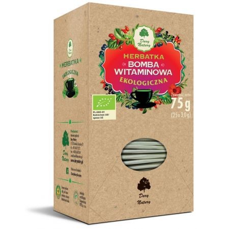 Herbata z owoców z leśnych Bomba witaminowa EKO fix 20x3g