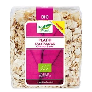 Płatki kasztanowe Bio Planet, 300g