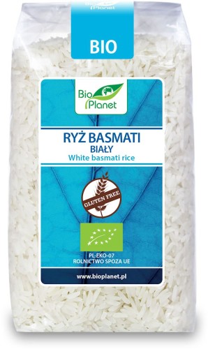 Ryż Bio Basmati Biały bezglutenowy 500g