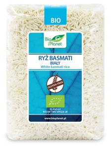 Ryż Bio Basmati biały bezglutenowy 1kg