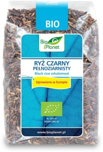 Ryż czarny Bio pełnoziarnisty uprawiany w Europie 400g