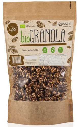 Granola Bio z kakao bez glutenu 320g