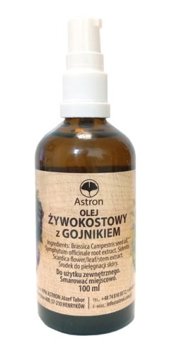 Olej żywokostowy z gojnikiem 100ml