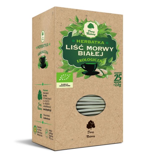 Herbata na Cukier z Liści Morwy Białej fix 25x2g