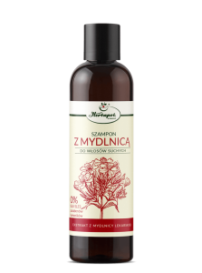 Szampon do włosów Herbapol suchych i zniszczonych, z mydlnicą, 200ml