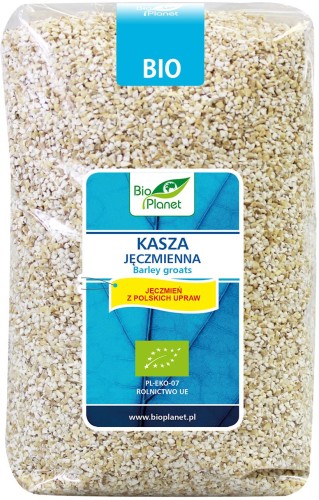 Kasza jęczmienna BIO 1kg, BioPlanet