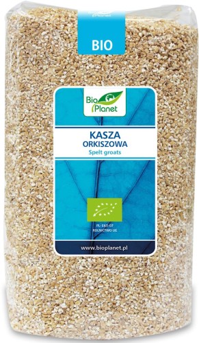 Kasza orkiszowa BIO, BioPlanet 1kg