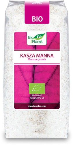 Kasza manna BIO, BioPlanet 500g